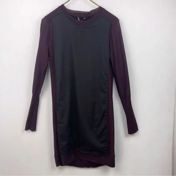 Diane Von Furstenberg Danette Sequin Purple Bodycon wool Sweater Dress Medium - Picture 9 of 10